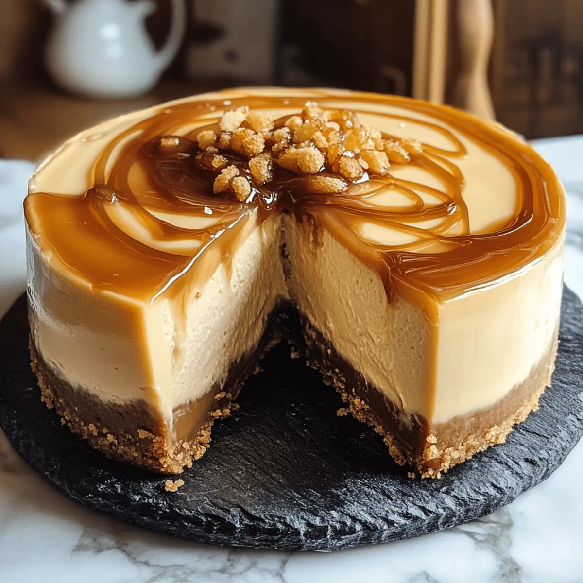 Gesalzener Karamell-Käsekuchen für jeden Anlass