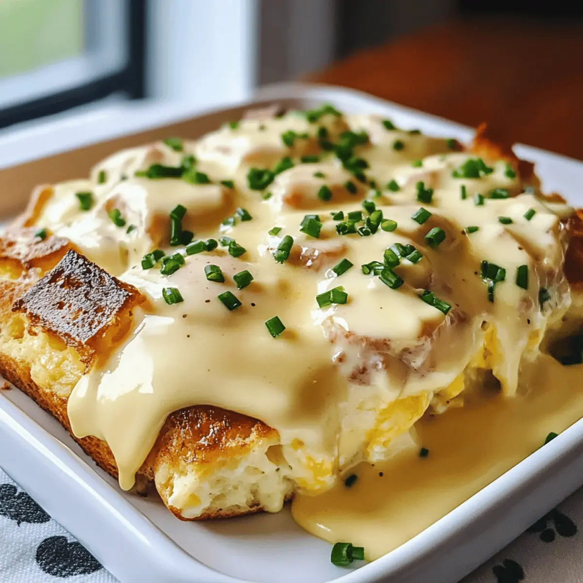 Eier Benedict Auflauf für ein perfektes Brunch Erlebnis