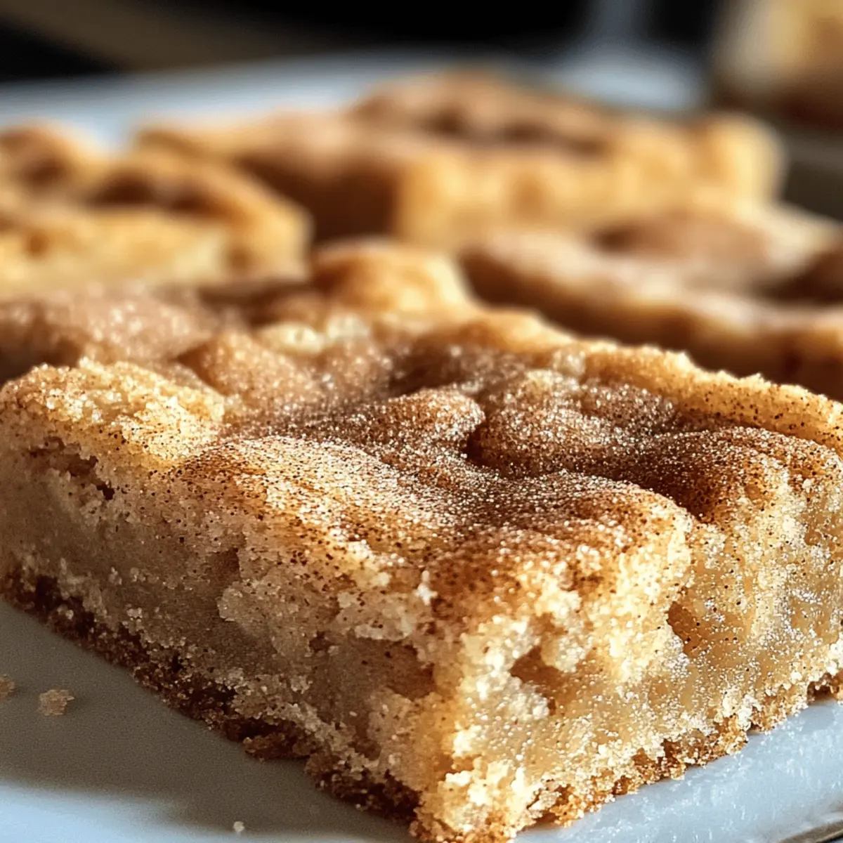 Chewy Snickerdoodle-Kekse-Riegel für den süßen Moment