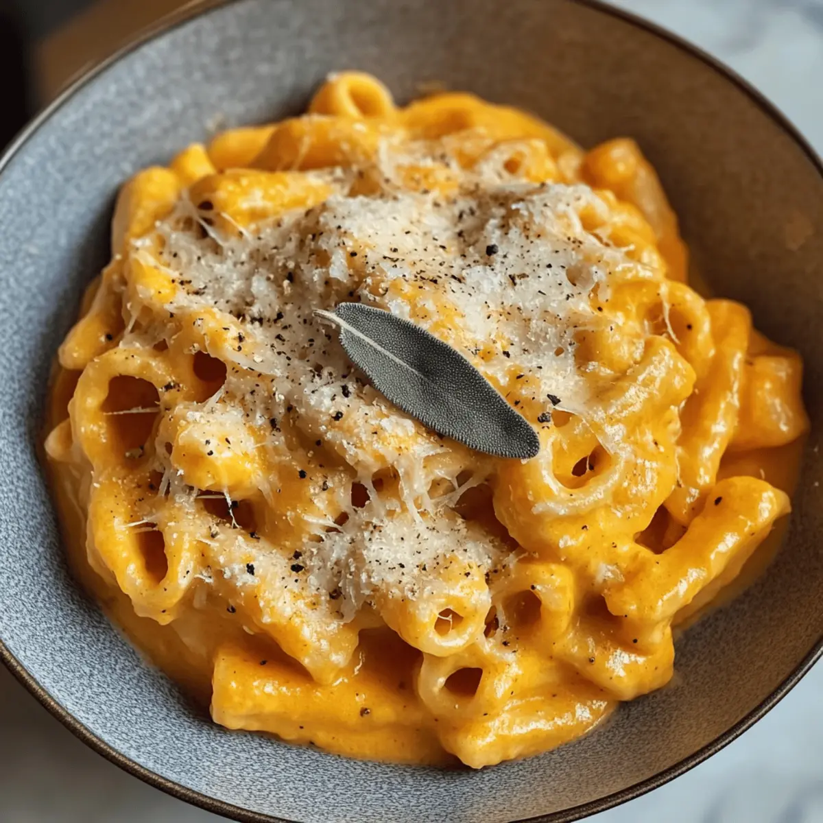 Kürbis Pasta mit Parmesan – Ein gesundes Herbsthighlight