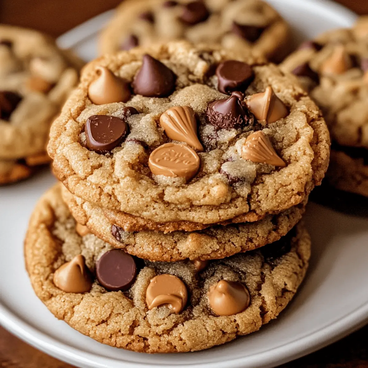 Reese's Erdnussbutterchip-Kekse selbstgemacht