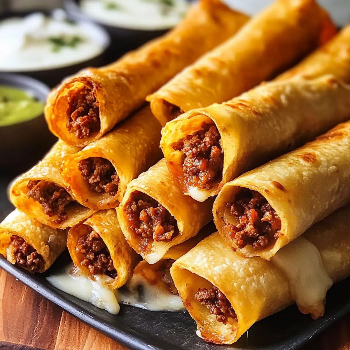 Rindfleisch Taquitos: Knuspriger Genuss für jeden Tag