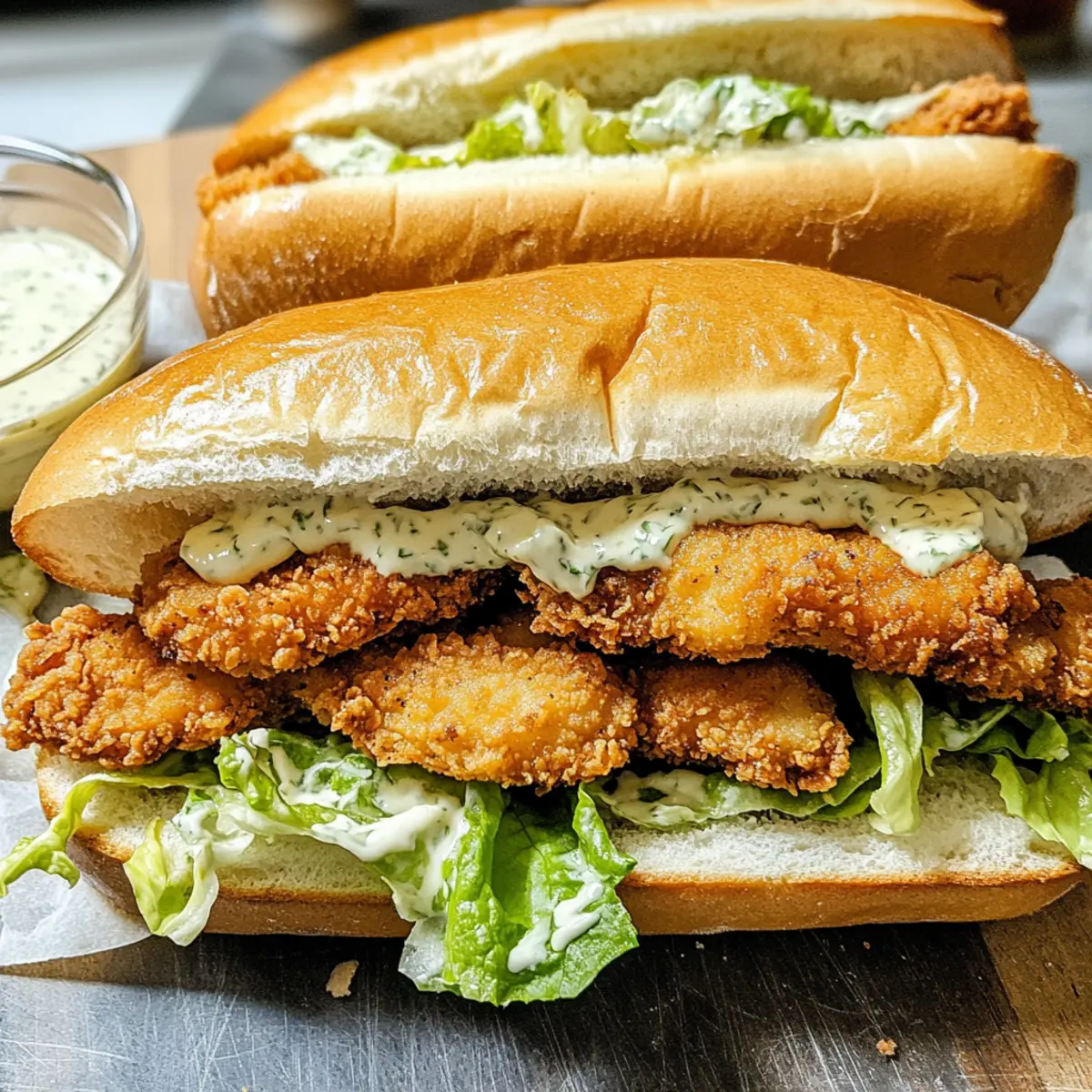 Hühnchen-Caesar-Sandwiches in 30 Minuten zaubern