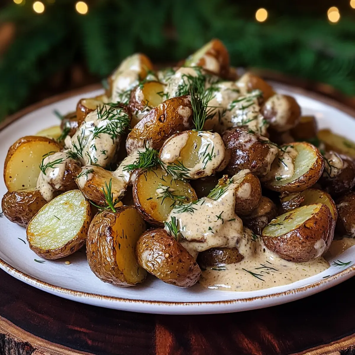 Cremige Senf-Röstkartoffeln für gemütliche Abende