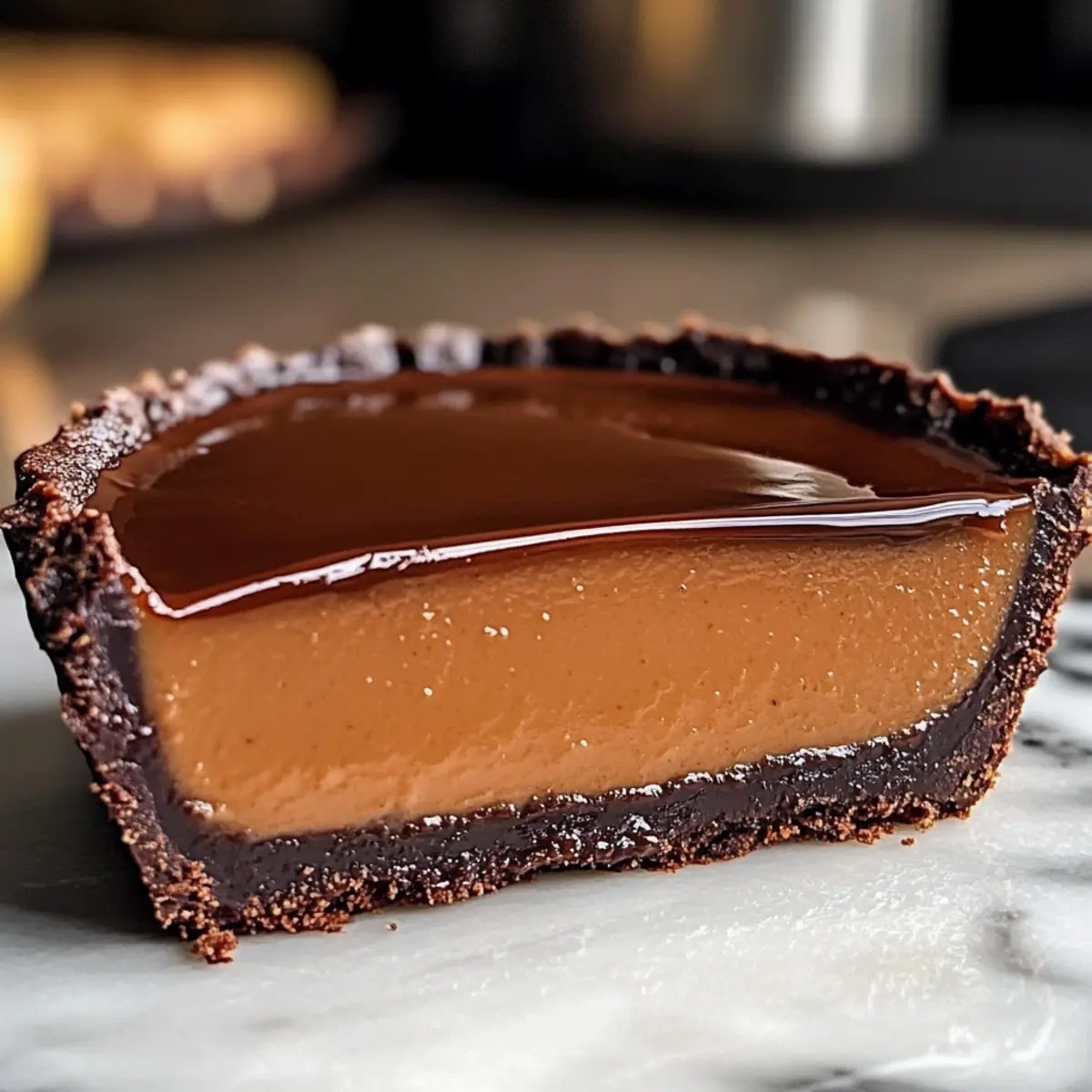 Französischer Schokoladenflan für Feinschmecker