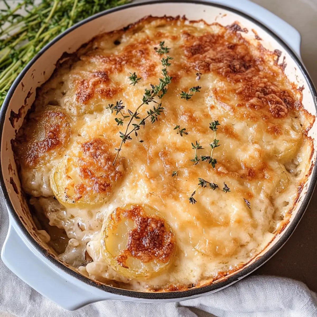 Französische Zwiebelsuppe Kartoffeln für jeden Anlass