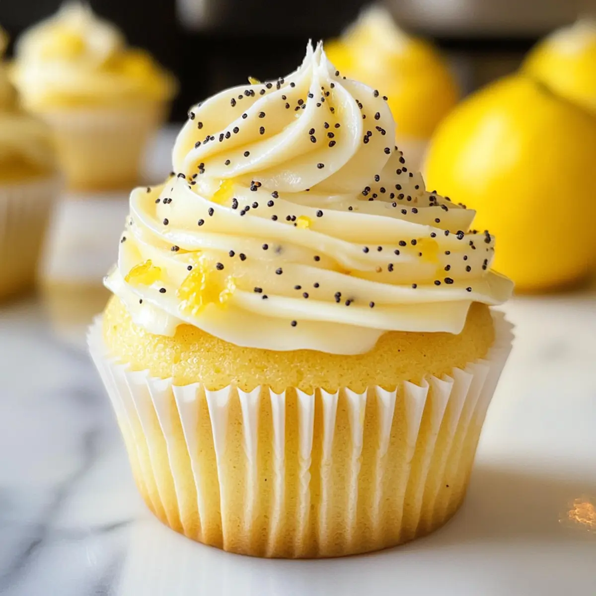 Zitronen-Mohn-Muffins für frische Genussmomente