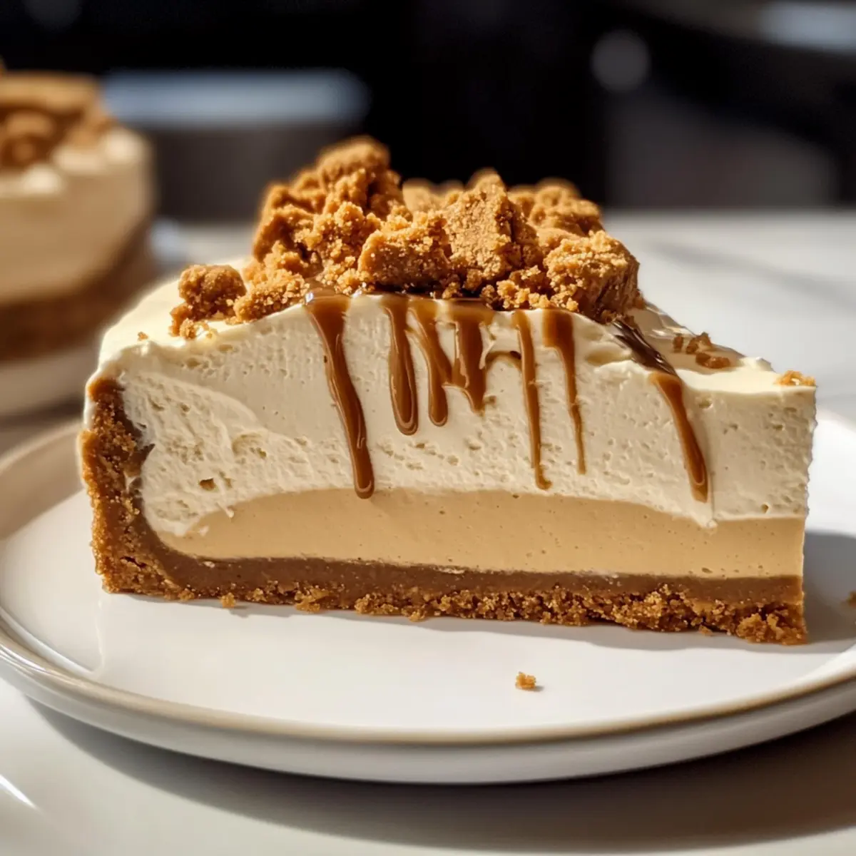 Keine Backen Biscoff Käsekuchen für Entspanntes Genießen