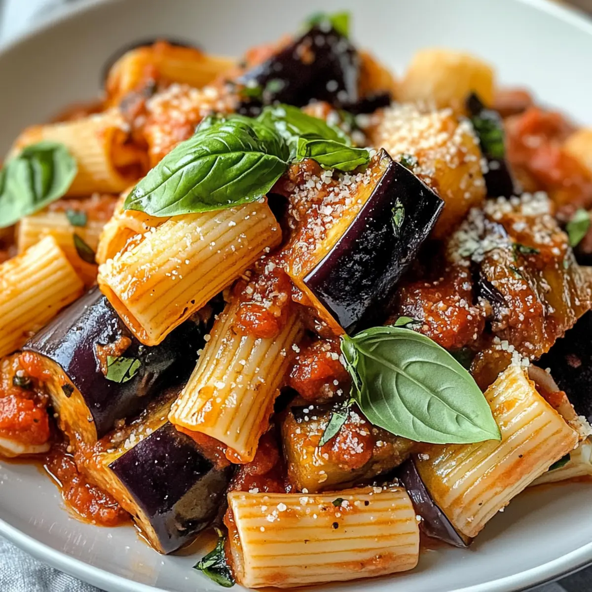 Pasta Alla Norma: Vegetarisch und einfach gemacht