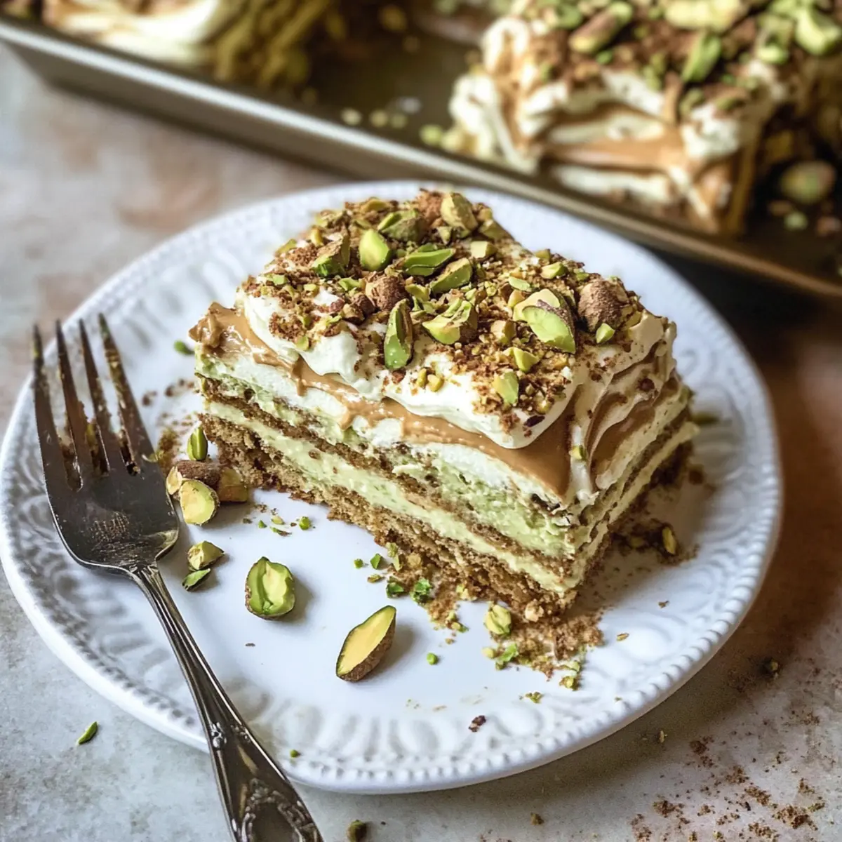 Pistazien-Tiramisu für Genießer Zuhause