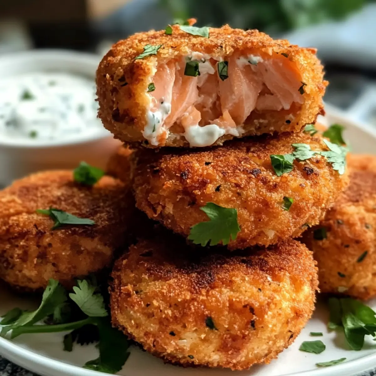 Crispy Lachsfrikadellen für jeden Anlass