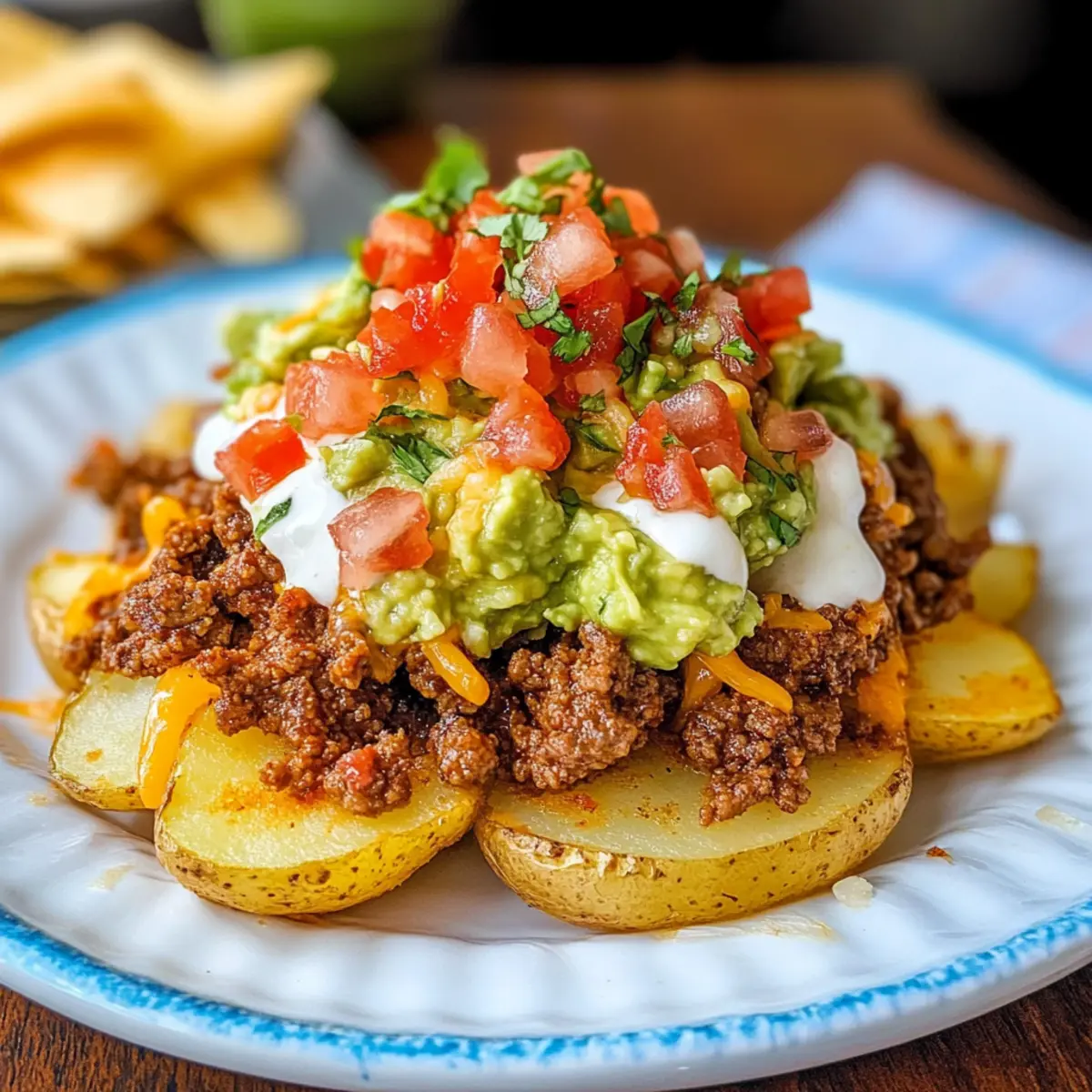 Taco Kartoffeln im Airfryer: Schnelles Comfort Food