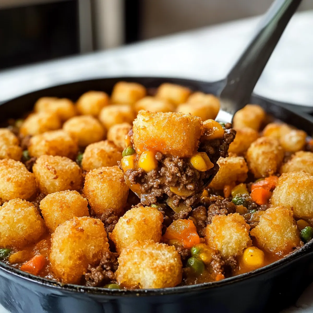Tater Tot Hirtenkuchen für perfekten Komfort