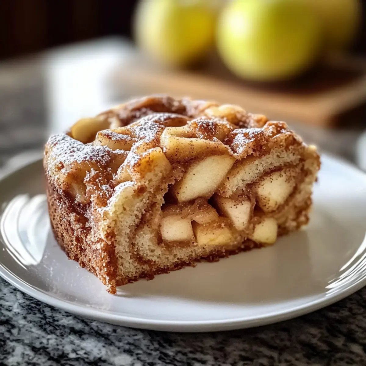 Saftiger Zimtschnecken Apfelkuchen für jeden Anlass