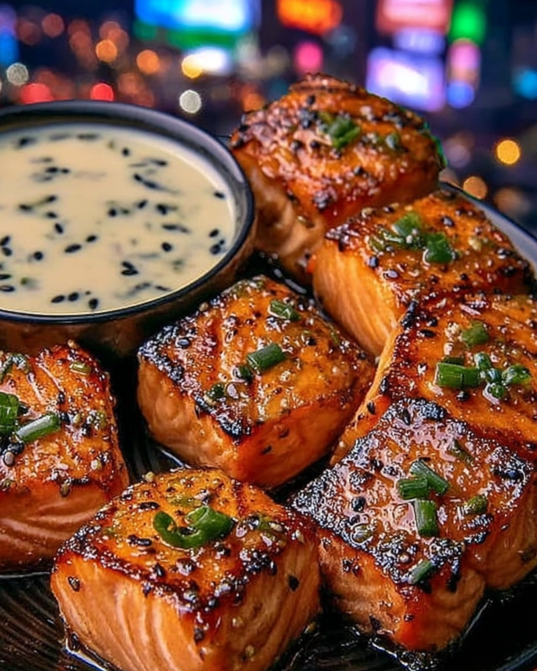 Honig-Glasierte Lachs-Bissen: Ein Festmahl für alle!