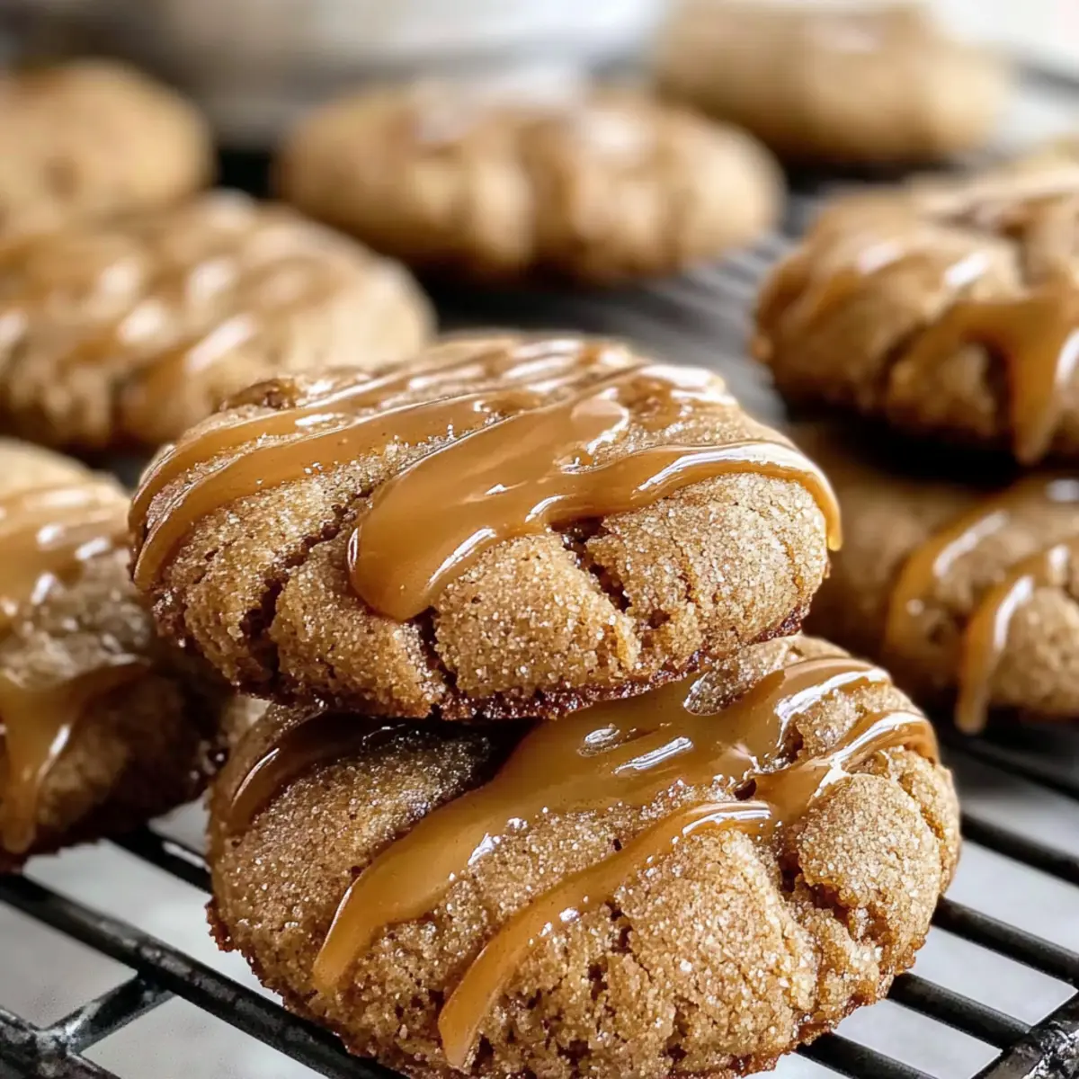 Herbst Karamell Apfel Cider Kekse für gemütliche Tage
