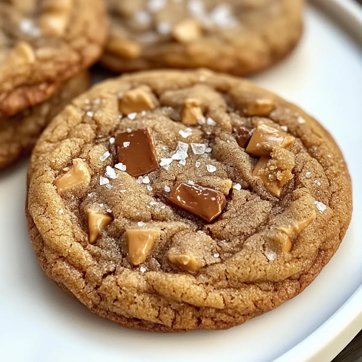 Braune Butter Kaffee Toffee Kekse ganz einfach gemacht