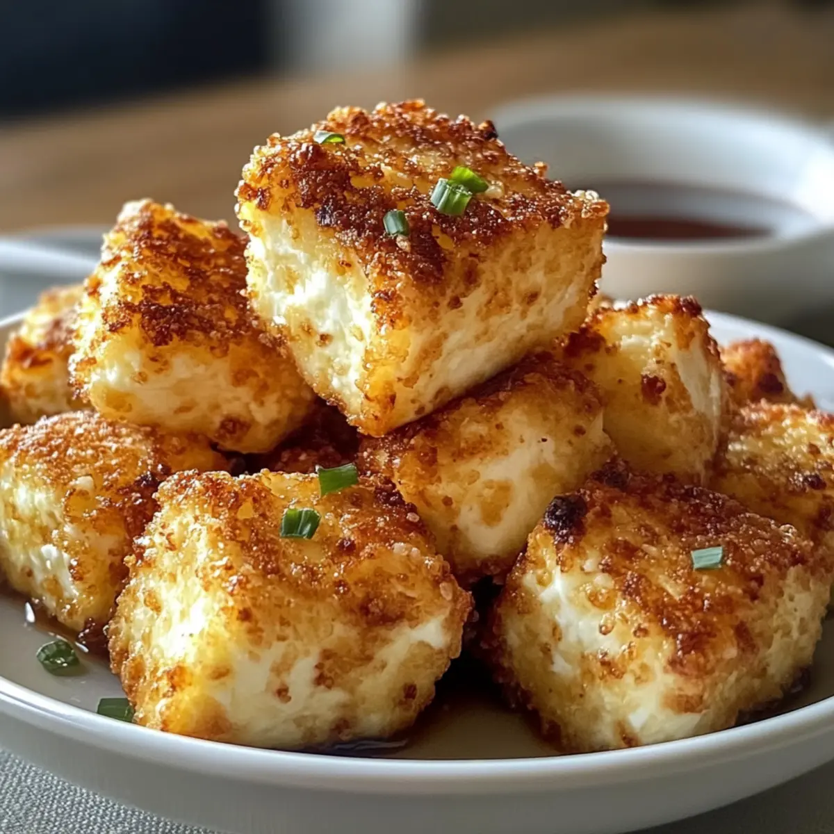 Crispy Feta aus dem Airfryer für den perfekten Snack