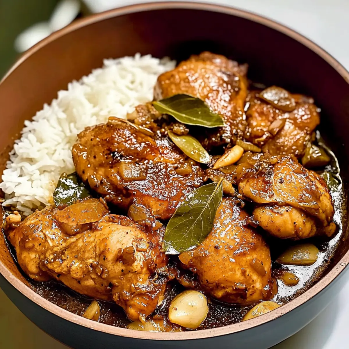 Filipino Adobo Hähnchen für Herzliche Abende