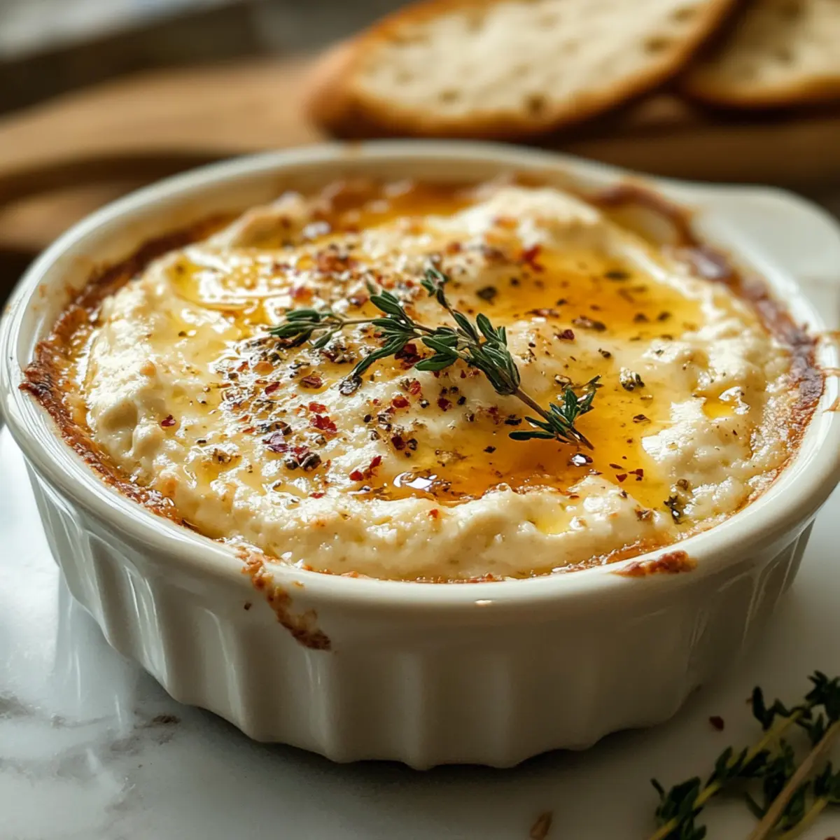 Heißer Honig Boursin Dip – Cremig und Verführerisch