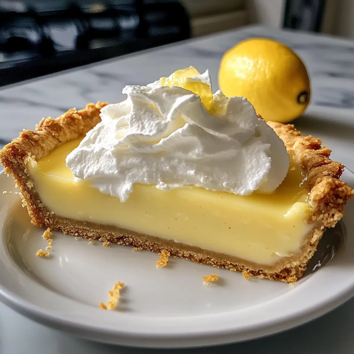 Joanna Gaines Zitronenkuchen mit Keksboden