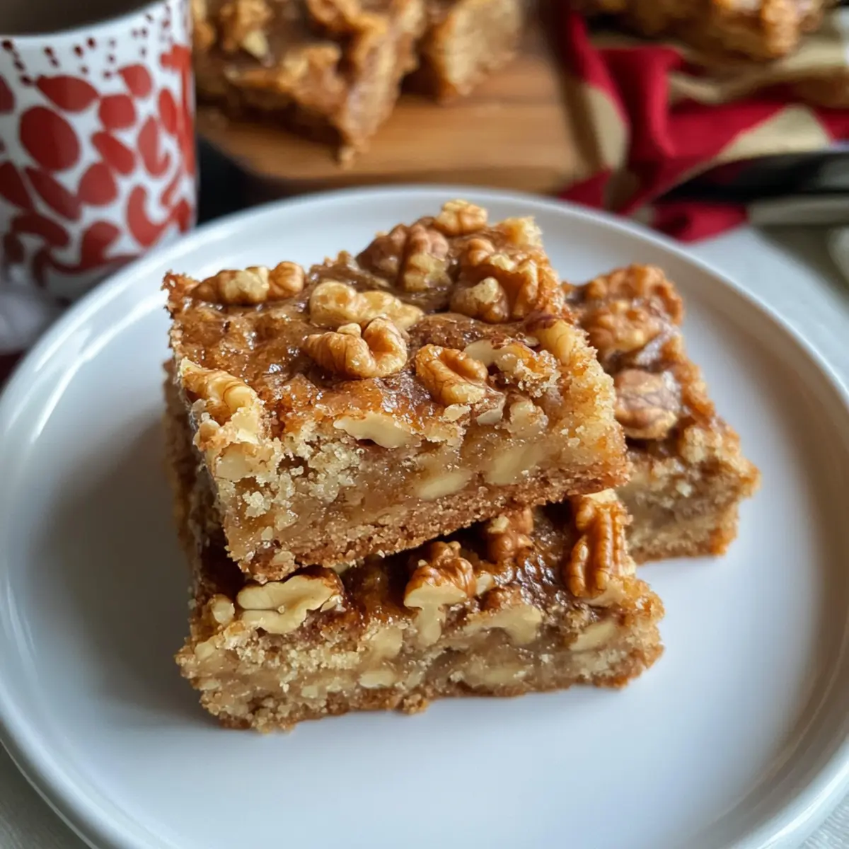 Ahorn-Walnuss-Riegel für den perfekten Snack