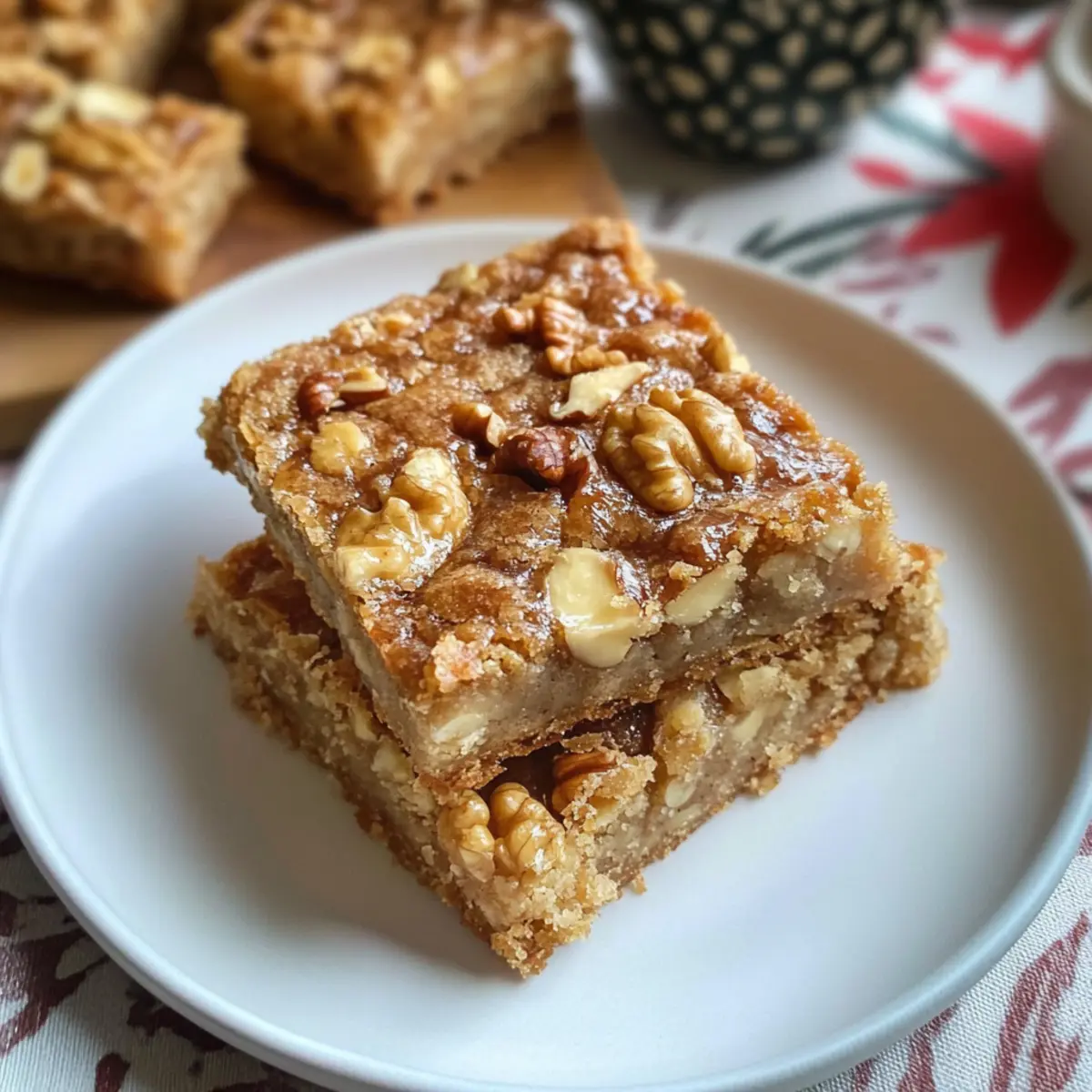 Leckere Ahorn-Nuss-Riegel für jeden Anlass