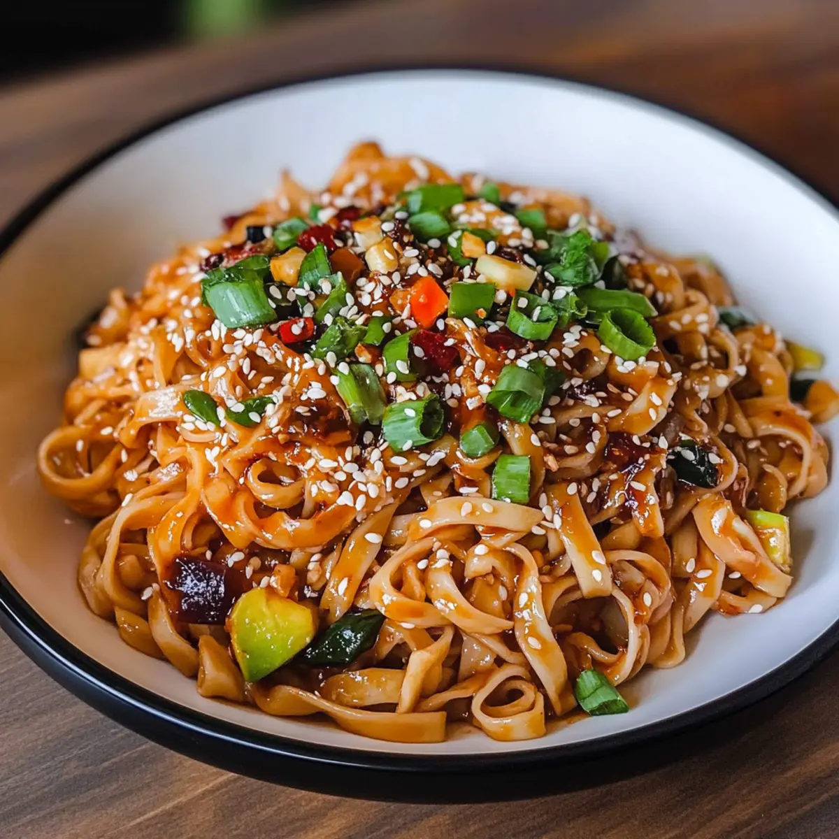 Miso Chili Nudeln für schnelles Wohlfühl-Essen