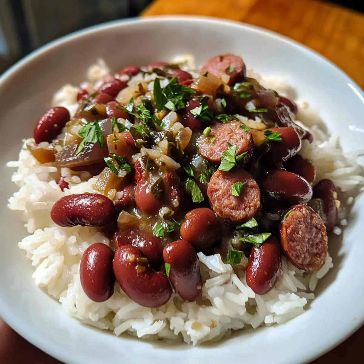 Rote Bohnen und Reis für Gemütliche Abende