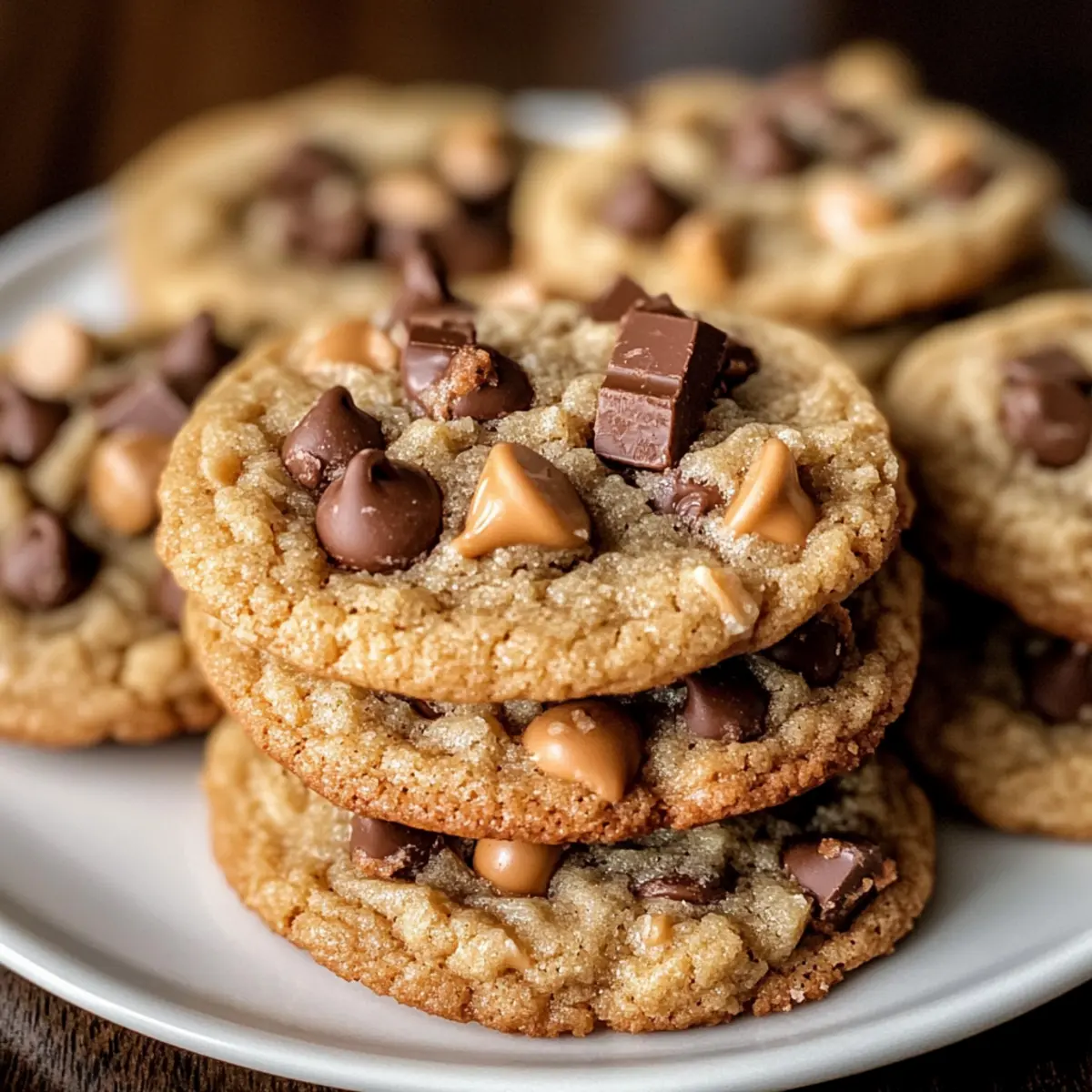 Reese’s Erdnussbutter Chip Cookies für Naschkatzen