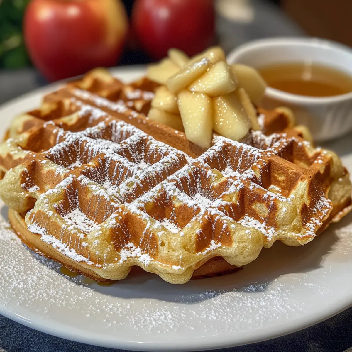 Schwedische Apfelwaffeln für deinen perfekten Frühstücksstart