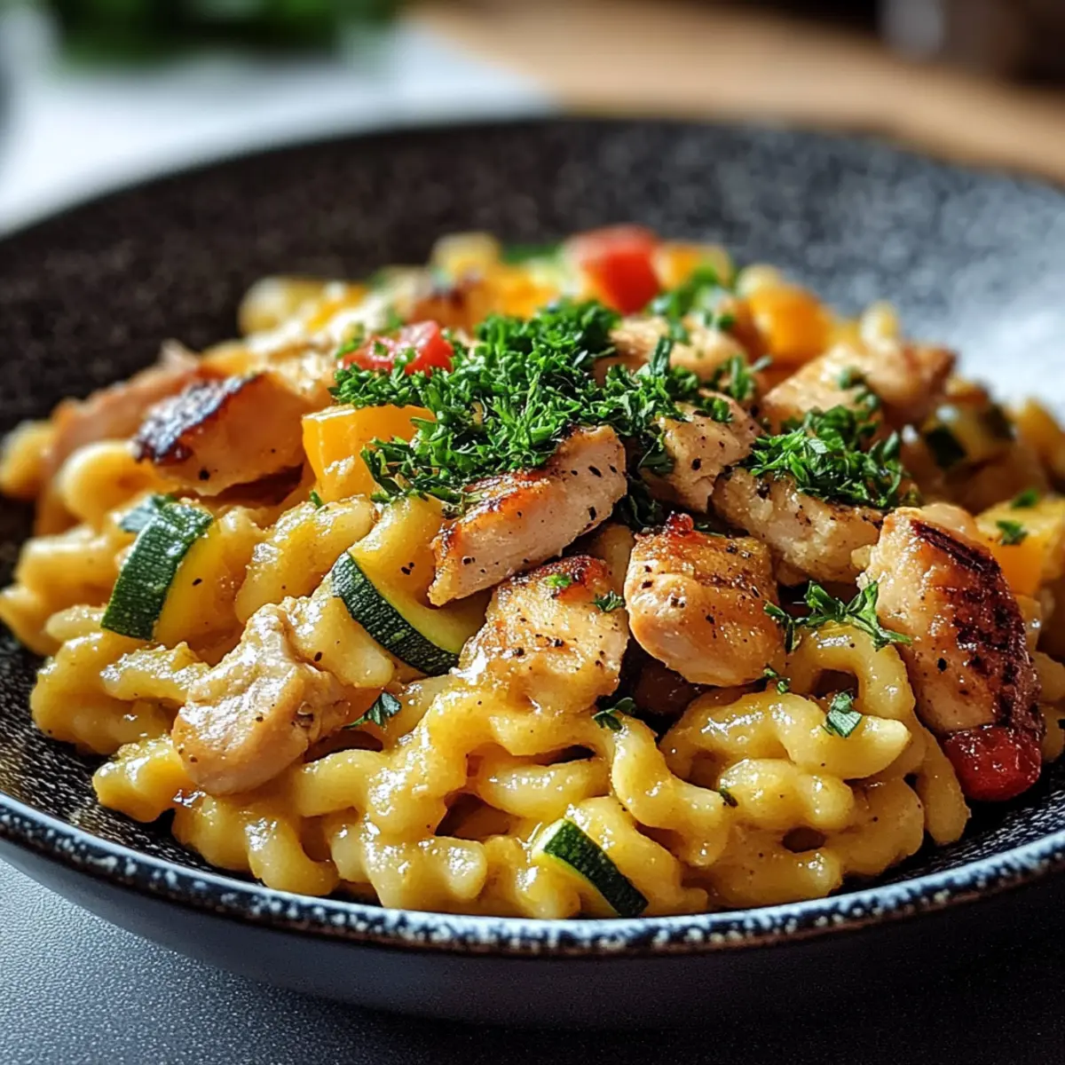 Spätzle-Pfanne für ein buntes Familienessen