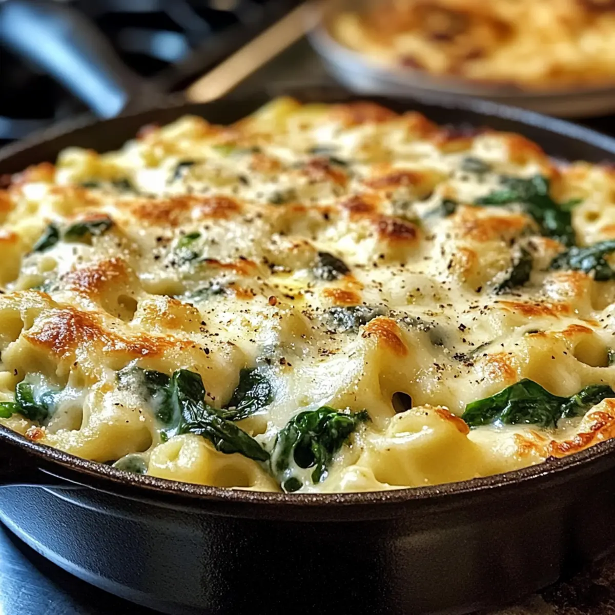 Spätzlepan mit Spinat – Ein cremiger Genuss