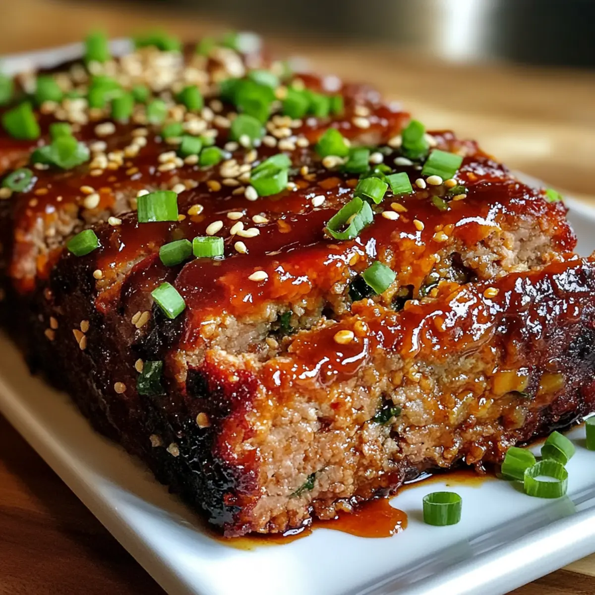 Süßer & würziger koreanischer BBQ-Fleischlaib genießen