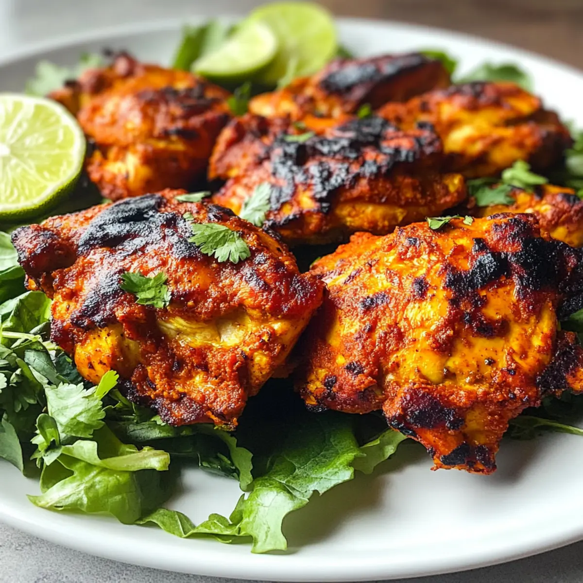 Tandoori-Hühnchen für ein köstliches Dinner