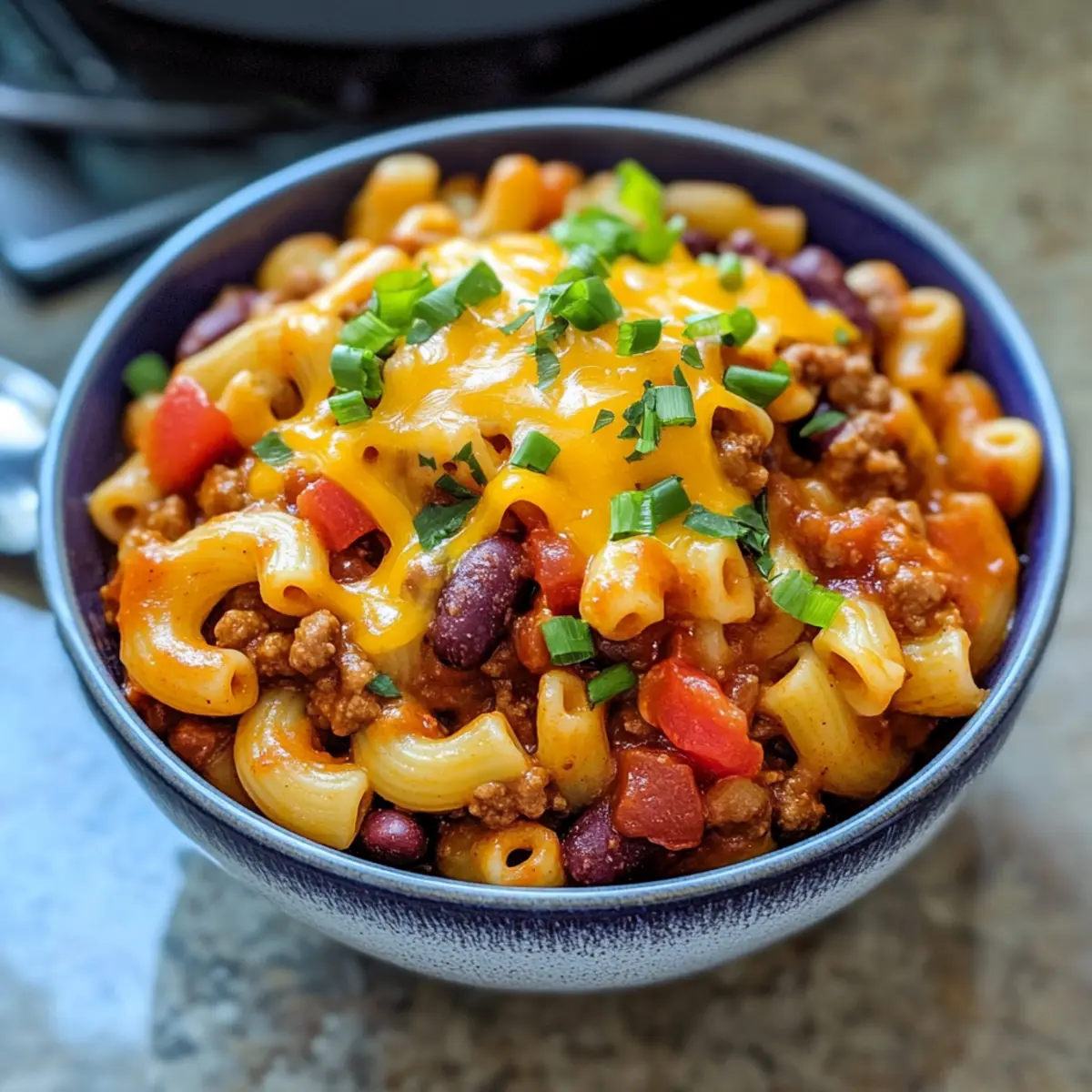 Vegetarischer Chili Mac – Schnelles One-Pot Rezept
