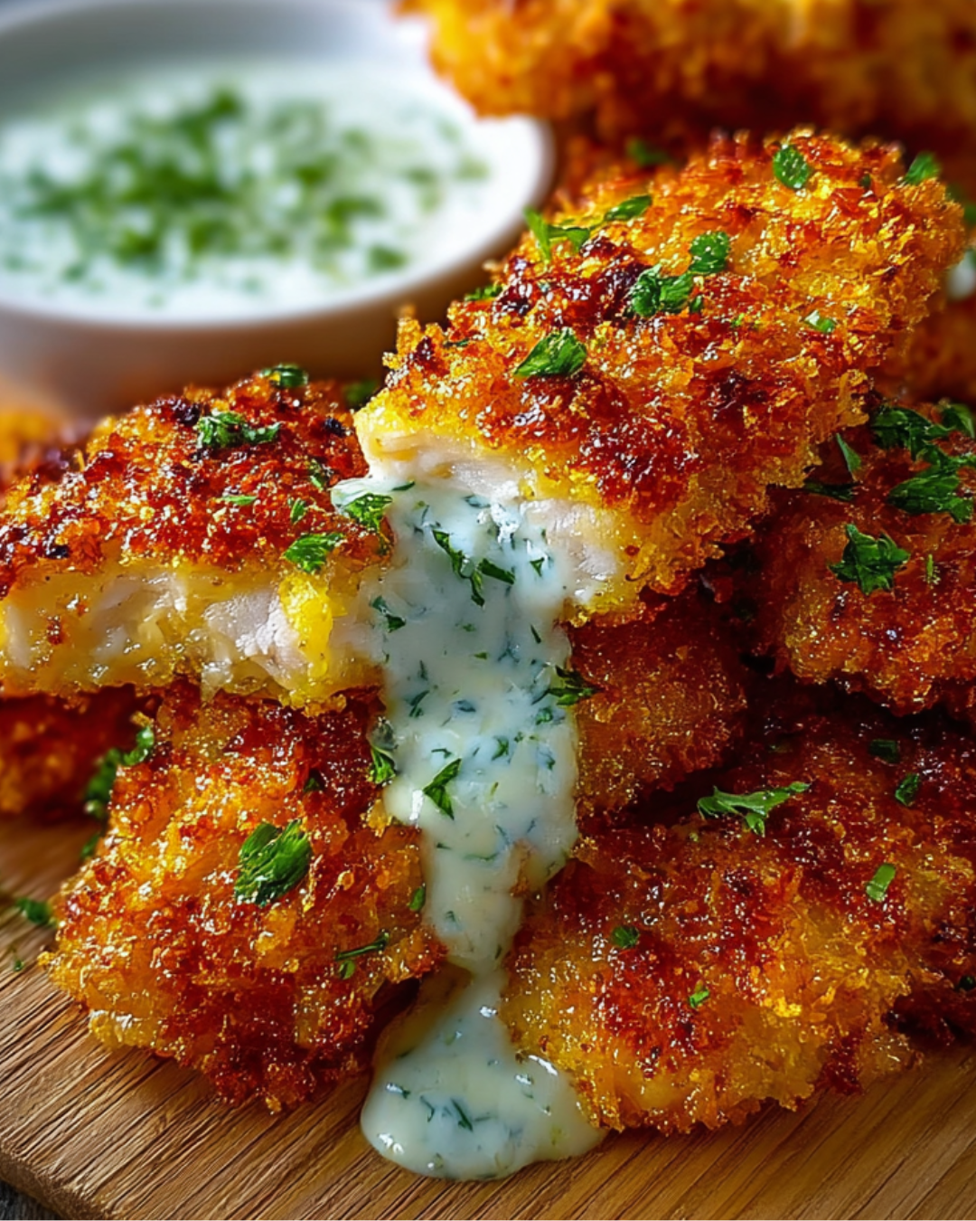 Knuspriger Hähnchen-Ranch-Snack: Einfach lecker genießen!