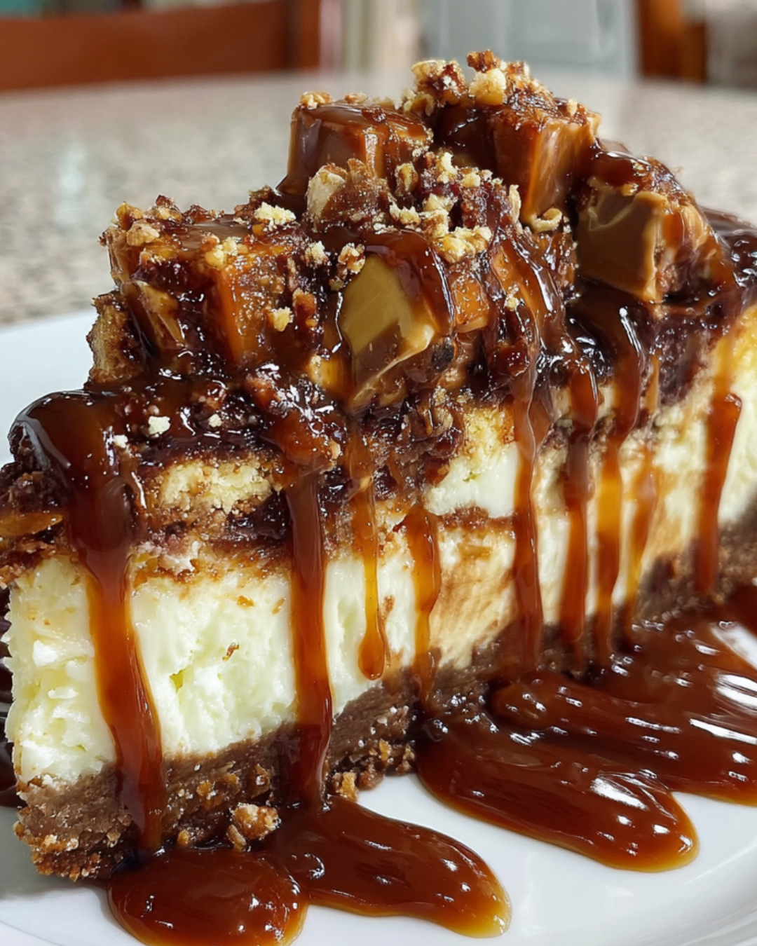 Snickers Käsekuchen – Ein unwiderstehlicher Genuss!