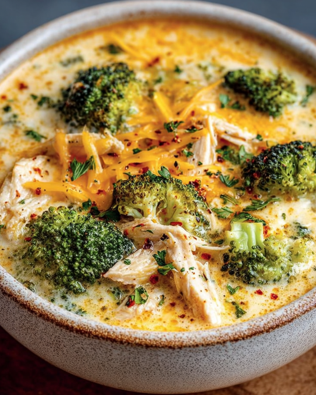 Käse-Hühnchen-Brokkoli-Suppe aus dem Slow Cooker: Ein köstliches Rezept für kalte Tage!