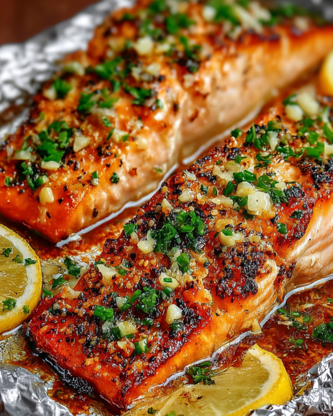 Honig-Knoblauch-Lachs im Folienpacket: Ein Genuss für alle!