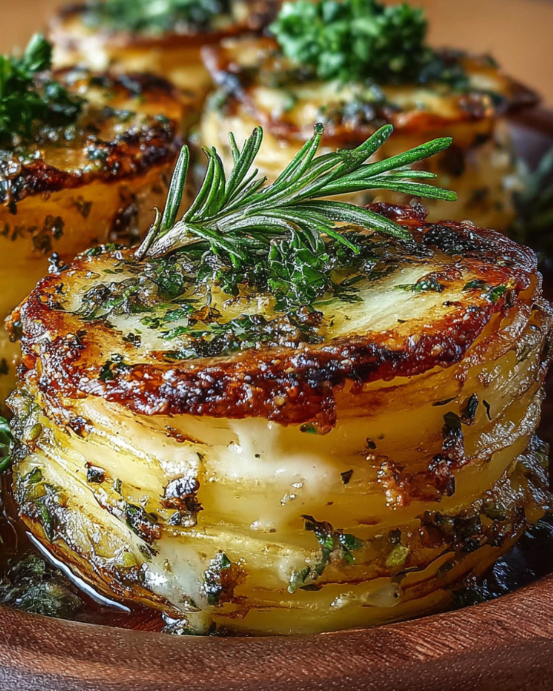 Röstknoblauch-Parmesan-Kartoffelstapel: So gelingt’s!