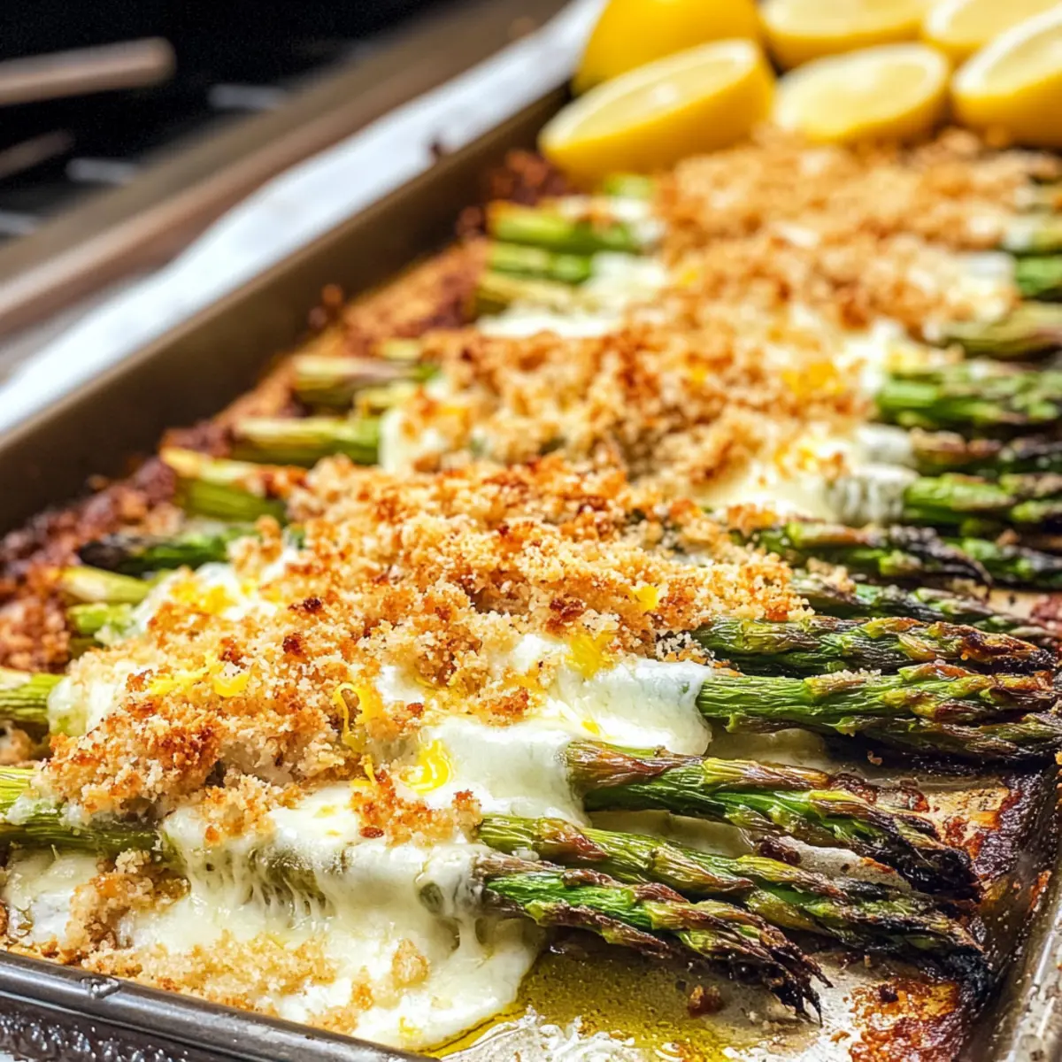 Käseüberbackener Spargel – Das perfekte Sommergericht