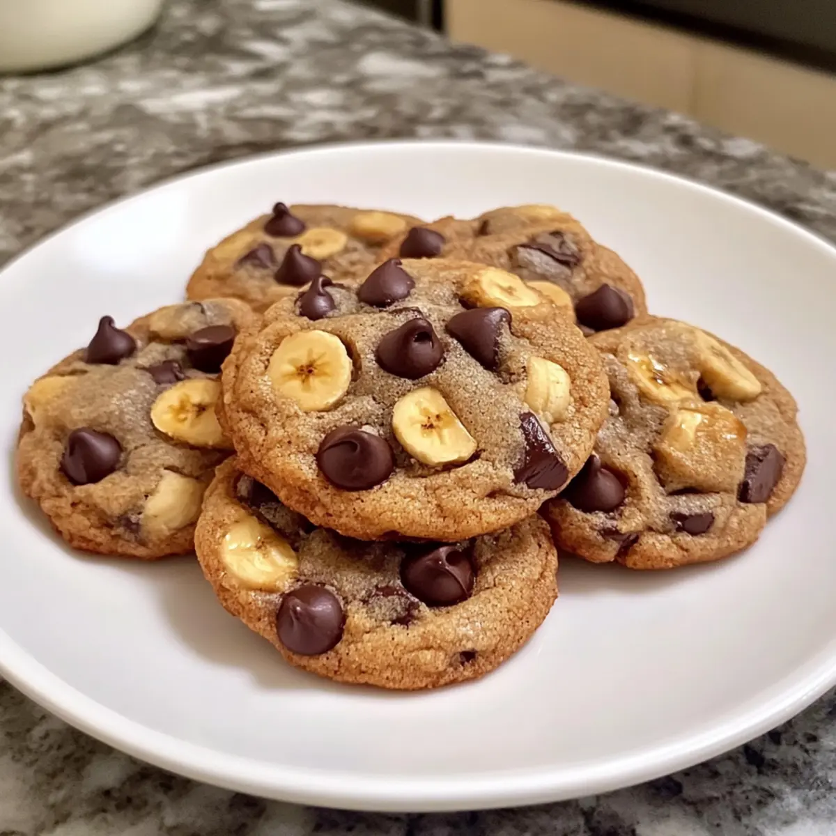 Kauzige Bananenbrot-Schokoladenkekse für jeden Tag