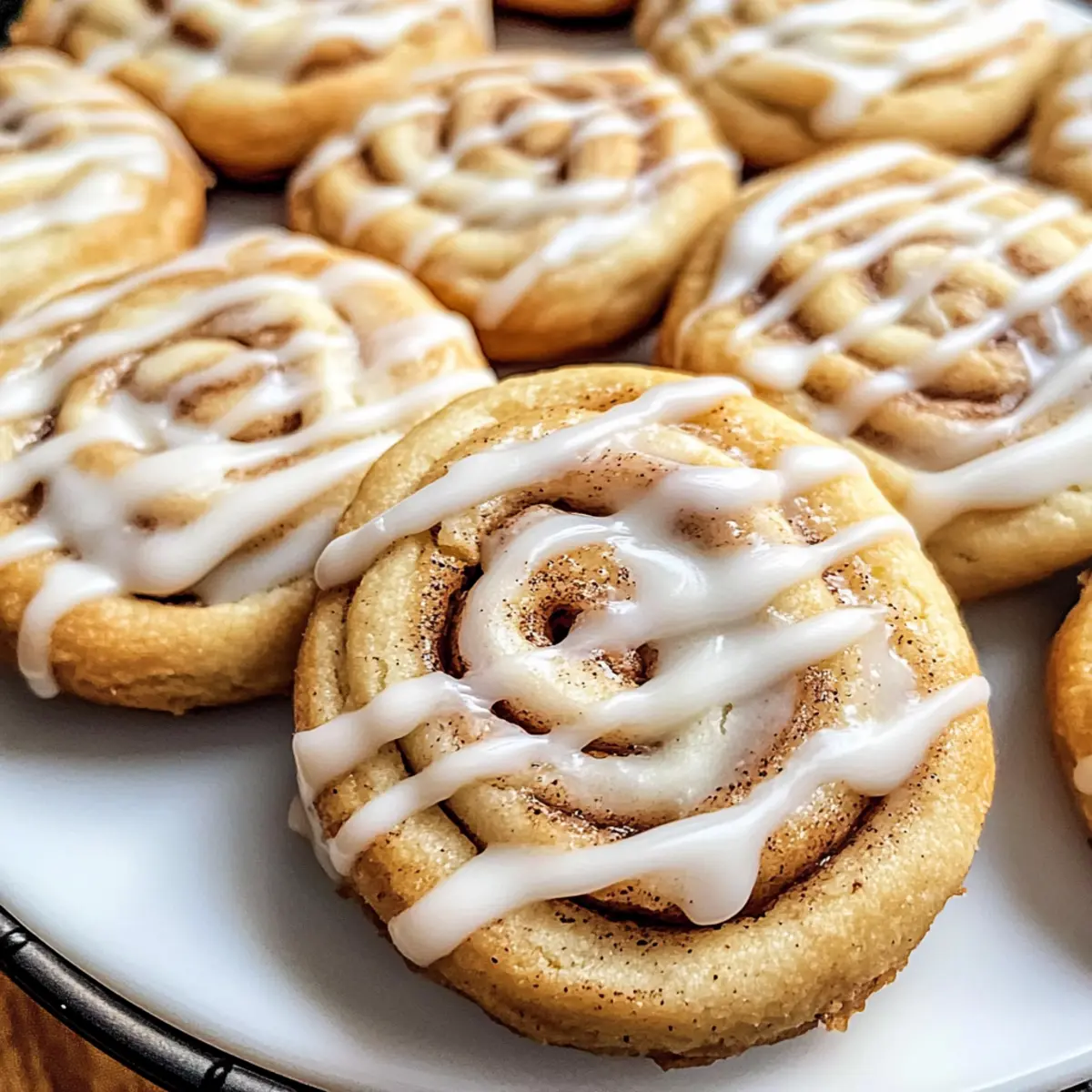 Zimtschneckenplätzchen für gemütliche Backabende