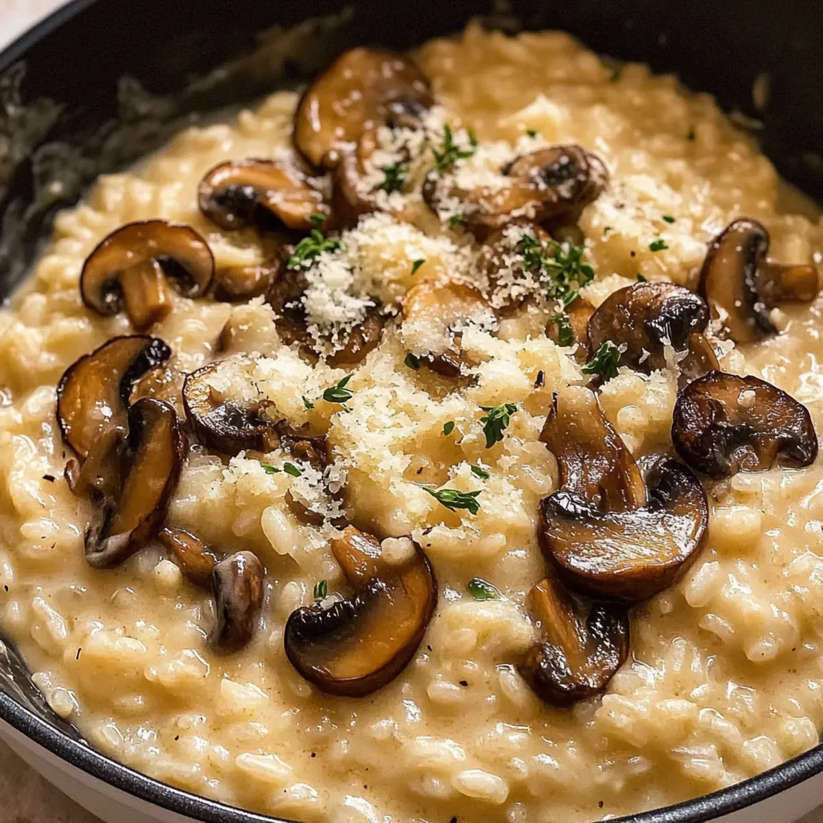Cremiges Pilzrisotto – Der perfekte Seelenschmaus