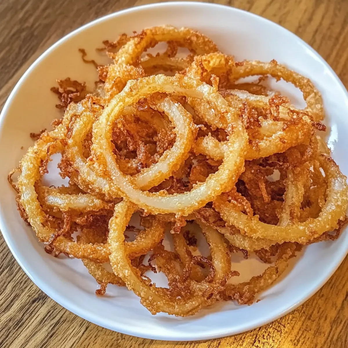Crispy Zwiebeln: Knuspriger Genuss aus der Heißluftfritteuse
