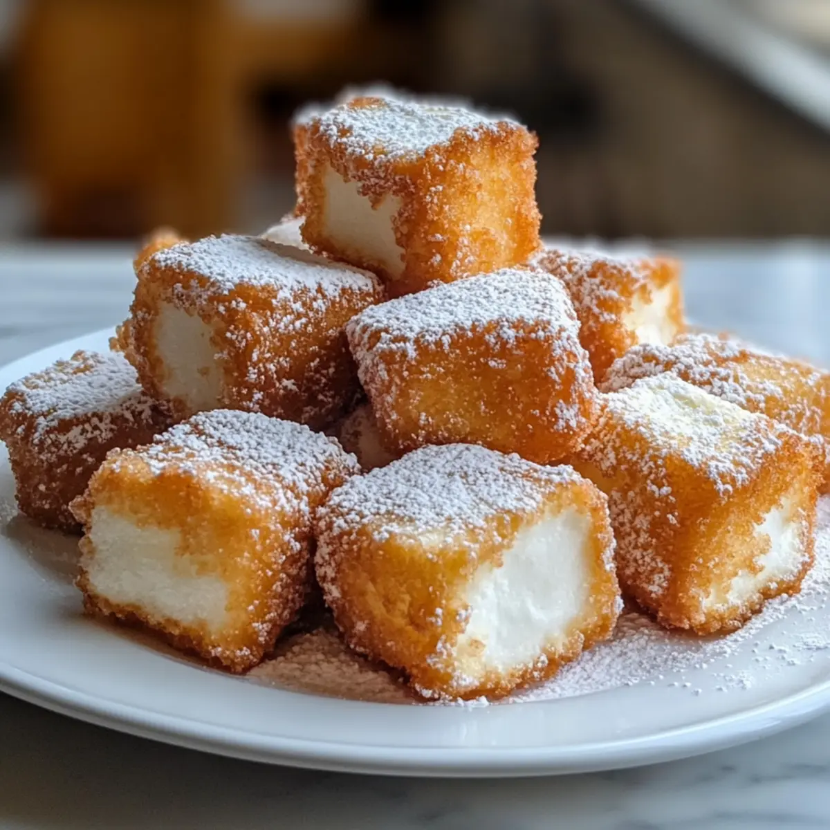 Frittierte Marshmallows – Süße, knusprige Verführung