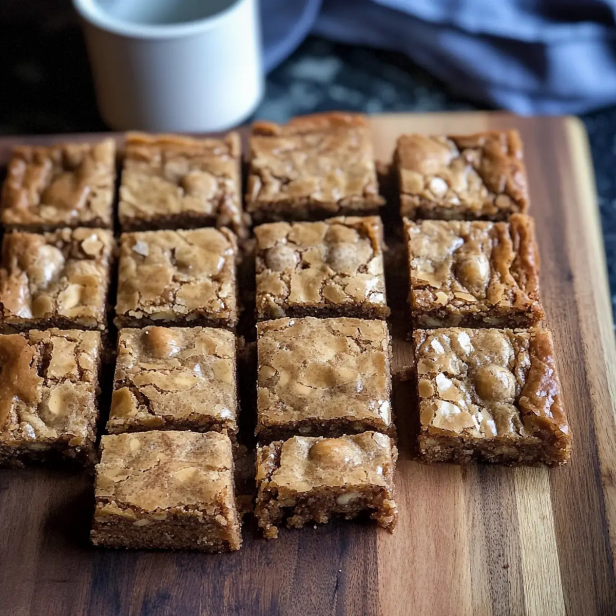 Malz-Milch-Ball Blondies in 30 Minuten fertig