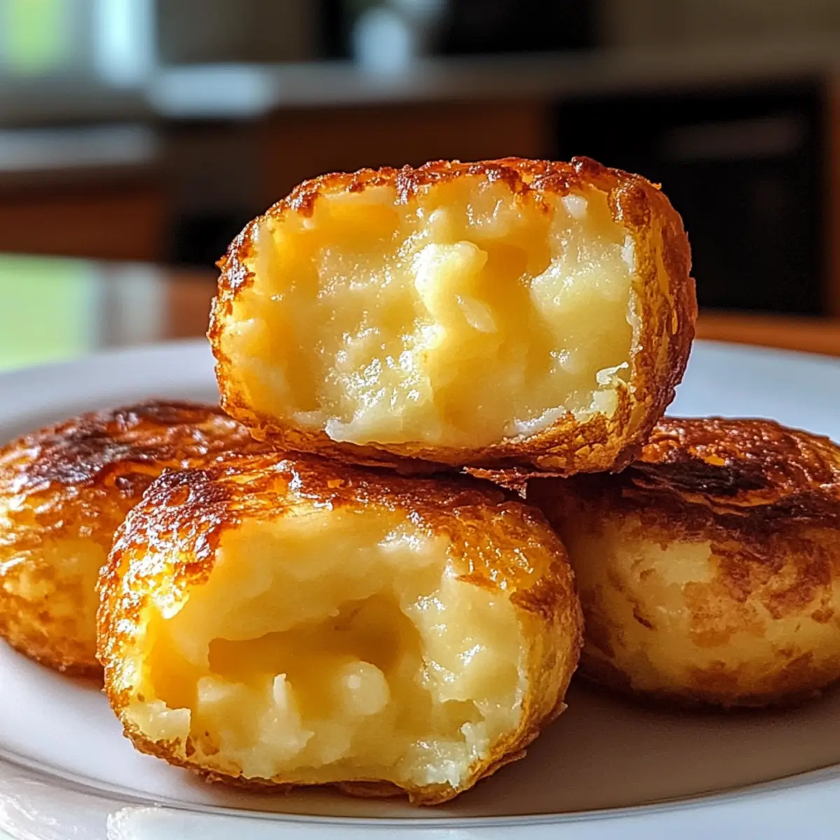 Kartoffelpüree Käse Puffs für jeden Anlass