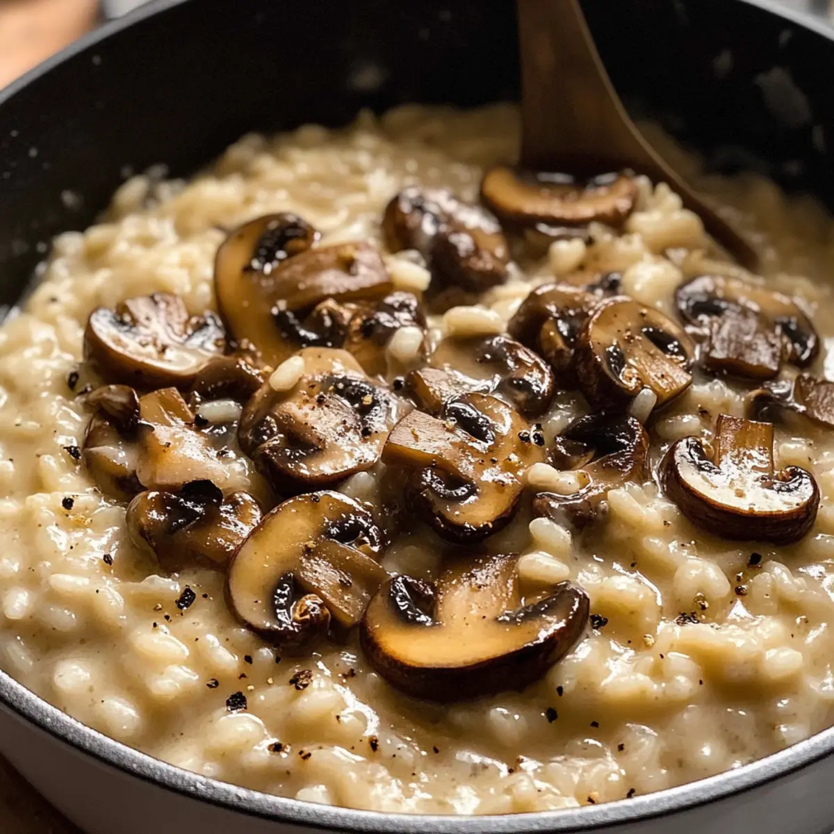 Cremiges Pilzrisotto für echte Genießer